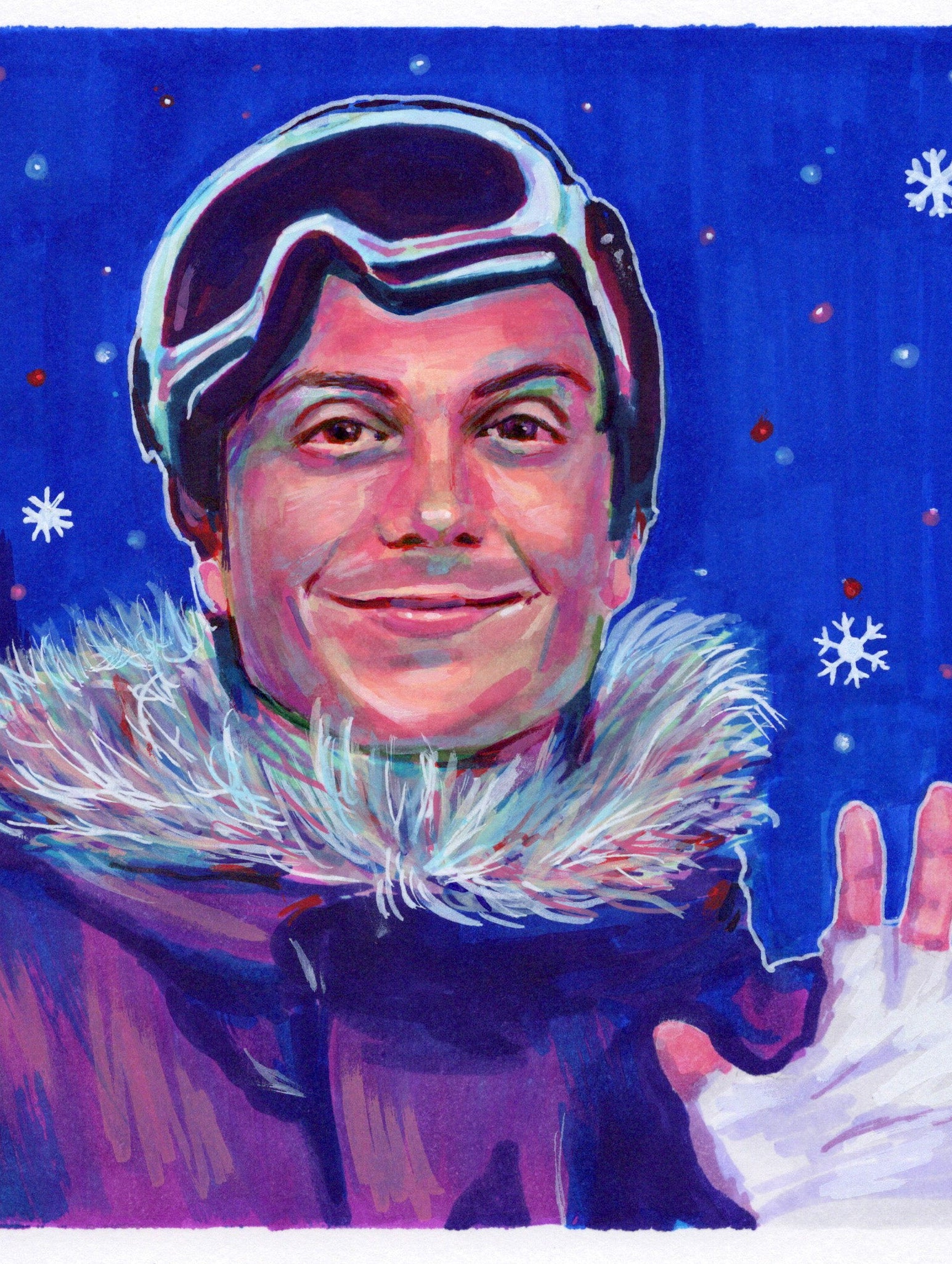 Every Snowflake is Different (Just Like You Frank Iero) Portrait