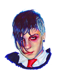 Frank Iero Revenge Era Portrait