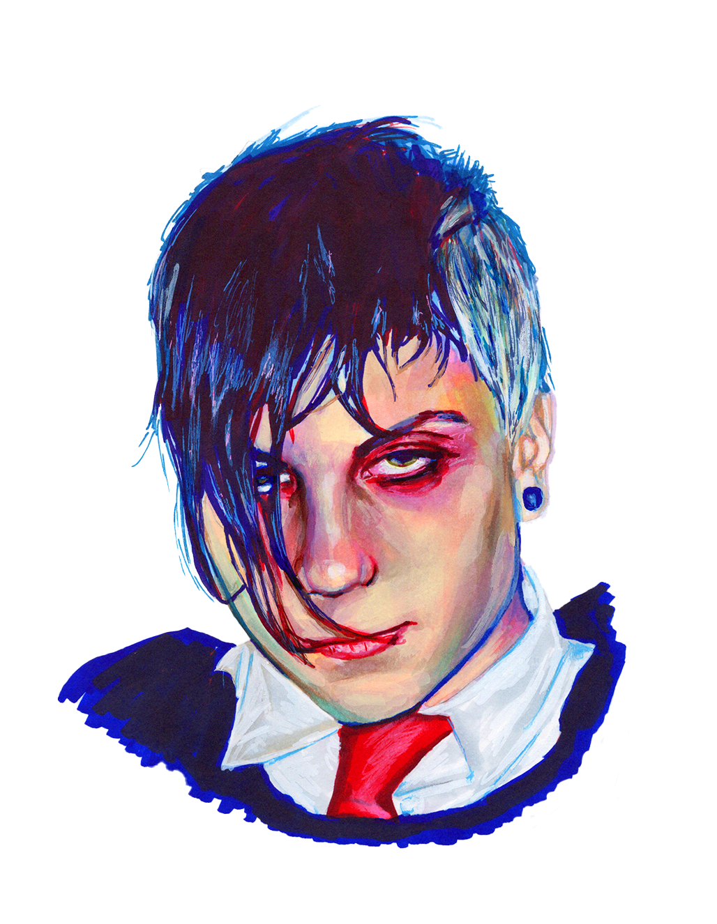 Frank Iero Revenge Era Portrait