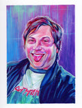 Frank Iero Sticking Out His Tongue Portrait