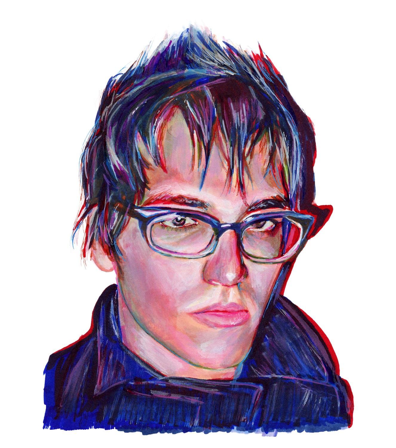 Mikey Way Revenge Era Portrait