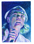 Gerard Way Nurse Oil Pastel Portrait