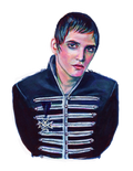 Mikey Way The Black Parade Era Portrait